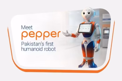 Allied Bank Becomes First Bank in Pakistan to Deploy AI-Powered Humanoid Robot “Pepper”