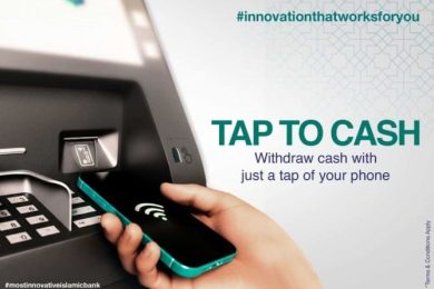 Faysal Bank Limited (FBL) has launched Pakistan’s first-ever Mobile Tap and Withdraw service, enabling its customers to withdraw cash from Faysal Bank ATMs by simply tapping their smartphone, without the need of any physical card.