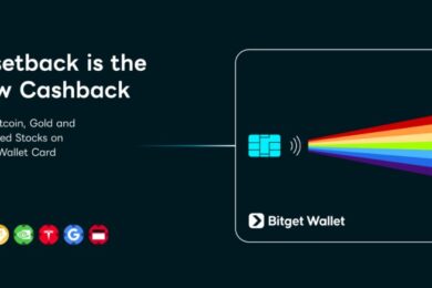 Bitget Wallet Card Turns Cashback Into Bitcoin, Gold and Tokenized Stocks